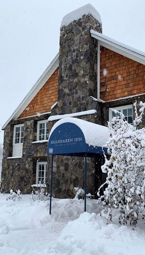 shandaken inn winter.